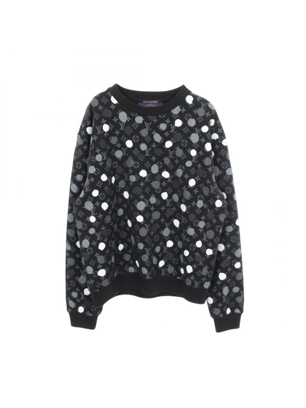 Louis Vuitton Sweatshirt Yayoi Kusama Monogram Dot Cotton